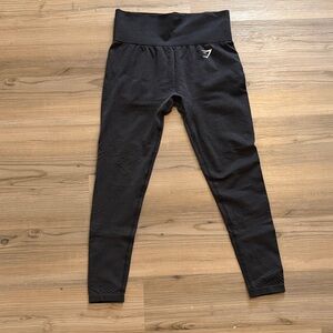 Gymshark Black High-Waisted Leggings